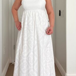 Madewell White Maxi Dress
